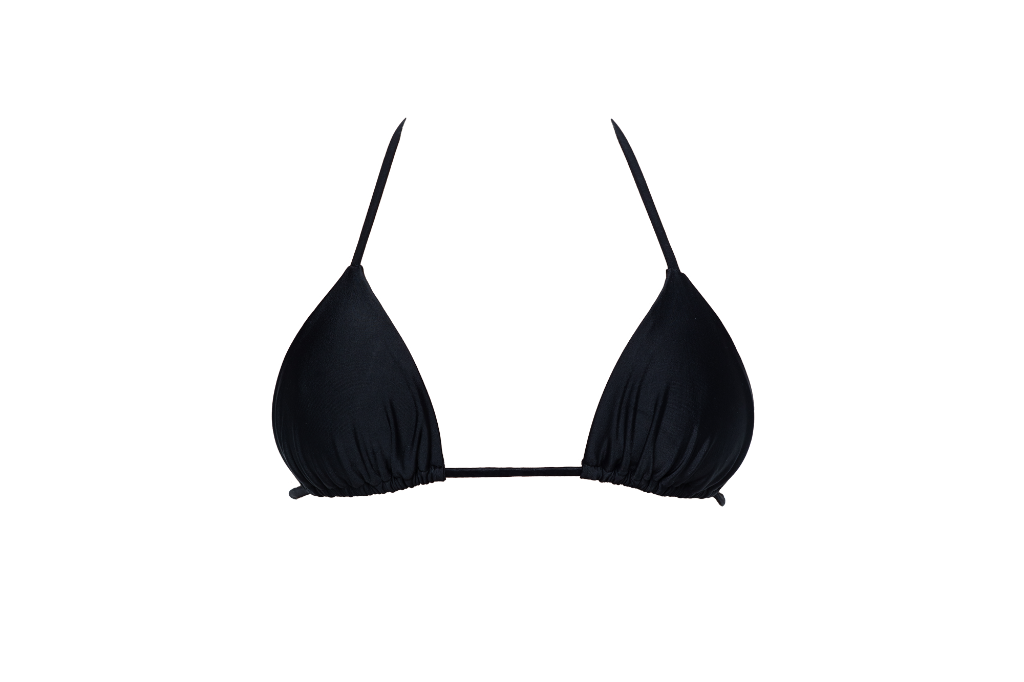 TRUST | BIKINI TOP - BLACK – callieswim